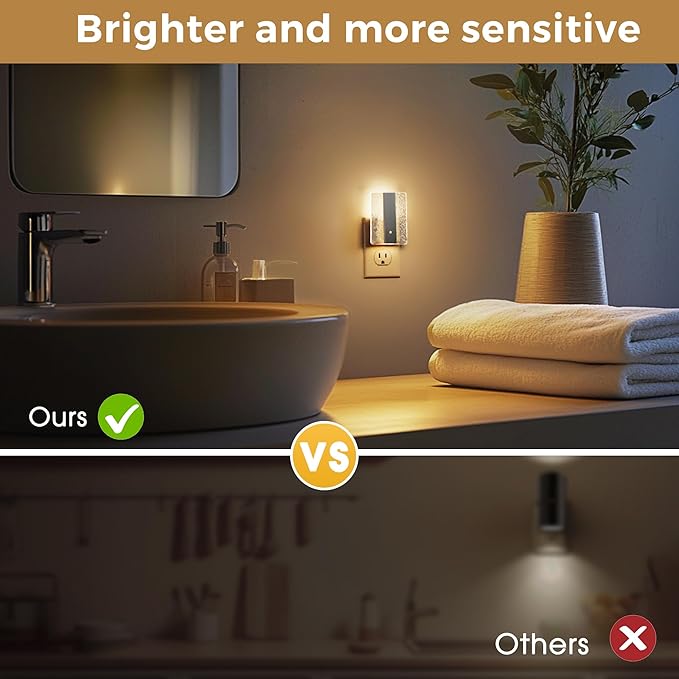 L LOHAS LED Night Lights Plug Into Wall, Night Light - Image 6