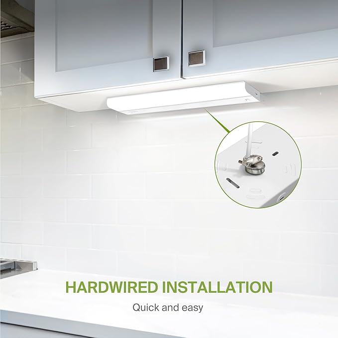 ASD 24 Inch Hardwired LED Under Cabinet Light, On/Off & 5CCT Switch 2700K-5000K - Image 7