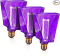 Next Glow Purple Light Bulbs LED Vintage Light Bulb 3.5W Equivalent 20W Ice by NextGlow
