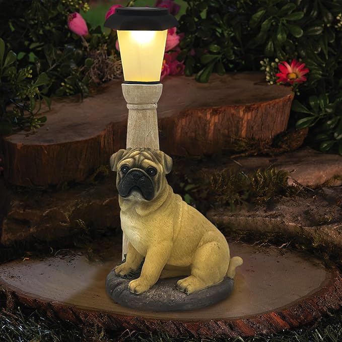 BAYN Solar Dog Garden Statues - Image 6