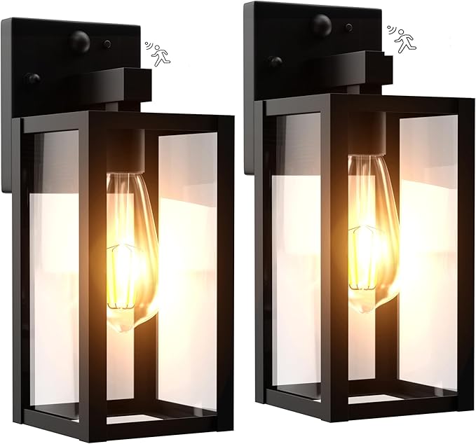 Dawn to Dusk Outdoor Sensor Motion Sensor Light Fixture Waterproof Porch Lights by Kainozoic