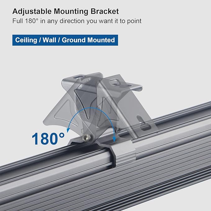 Wall Washer Light with RF Remote Controller, 144W 40'' Linear RGBW 5000K - Image 5
