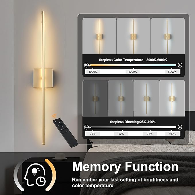 Removable Battery Operated Wall Sconces - Image 7
