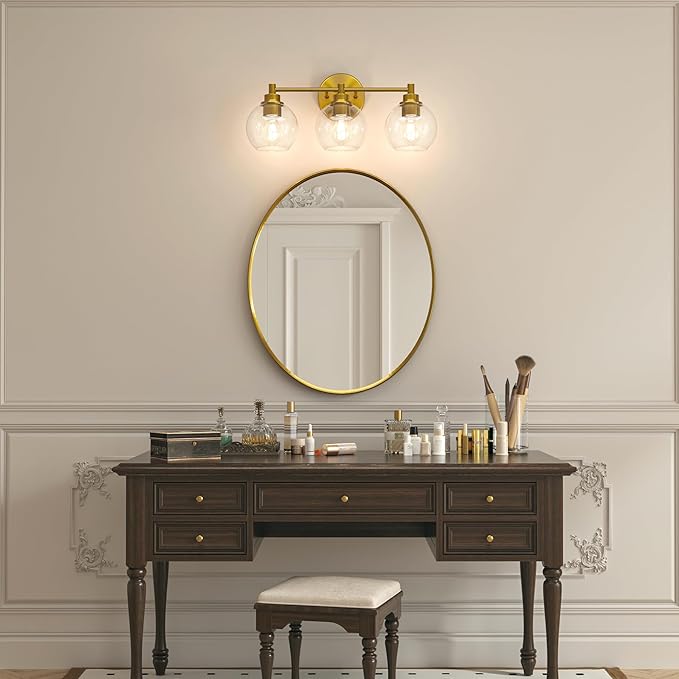 VONLUCE Bathroom Light Fixtures, 3-Light Bathroom Vanity Light - Image 7
