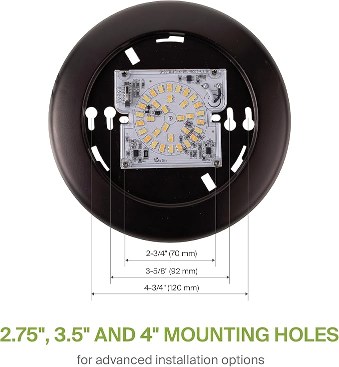 ASD 6 Pack LED Disk Lights 6 Inch, 15W 5CCT 2700K-5000K 1245LM CRI90+, Dimmable - Image 5