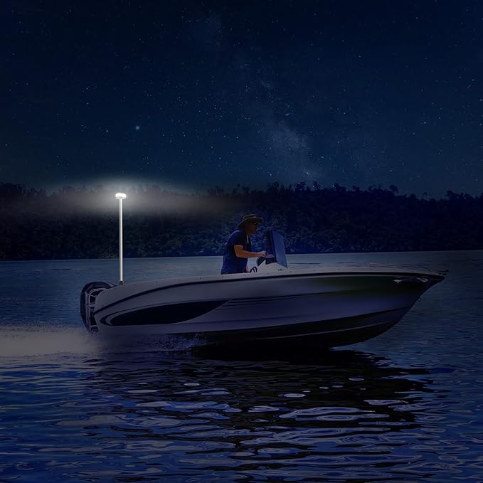 Stern Light Boat Anchor Light Marine Navigation lights All Round White LED USCG - Image 5