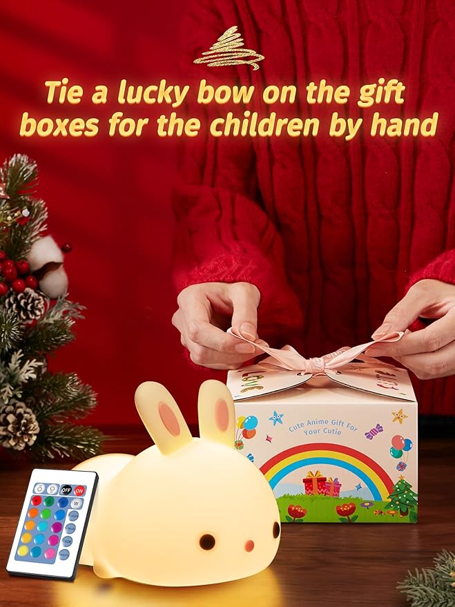 One Fire 【Gifts Package】 Bunny Night Light - Image 8