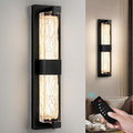 Battery Operated Resin Wall Sconce by WOSHITU