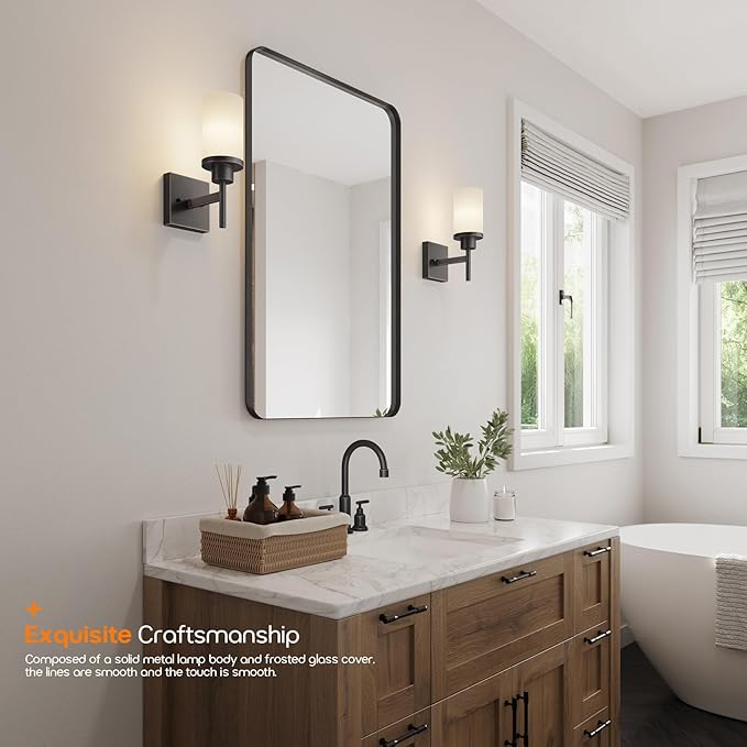 Wall Lights Over Mirror Bathroom Vanity Light Fixtures - Image 8