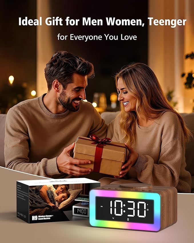 Digital Alarm Clocks for Bedrooms, Alarm Clock - Image 8