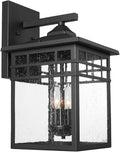 Outdoor Light Fixture Wall Mount, Large Waterproof Outdoor Square Wall Lantern by Diyel