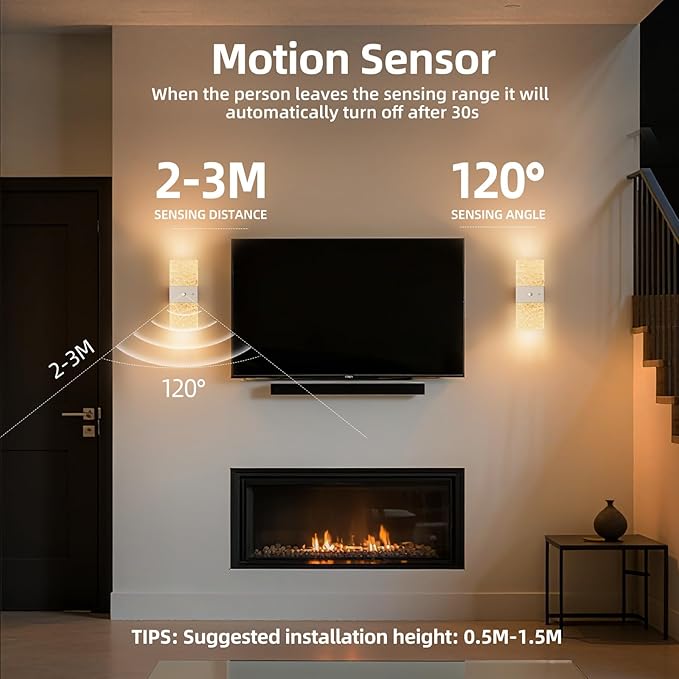 Magnetic Wall lamp Without Wiring, USB Charging Modell, Human-Sensing Ambient - Image 4
