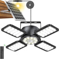 Solar Shed Light Outdoor Indoor Upgrade 1200LM 174LED 4 and 1 Heads Motion by Latband