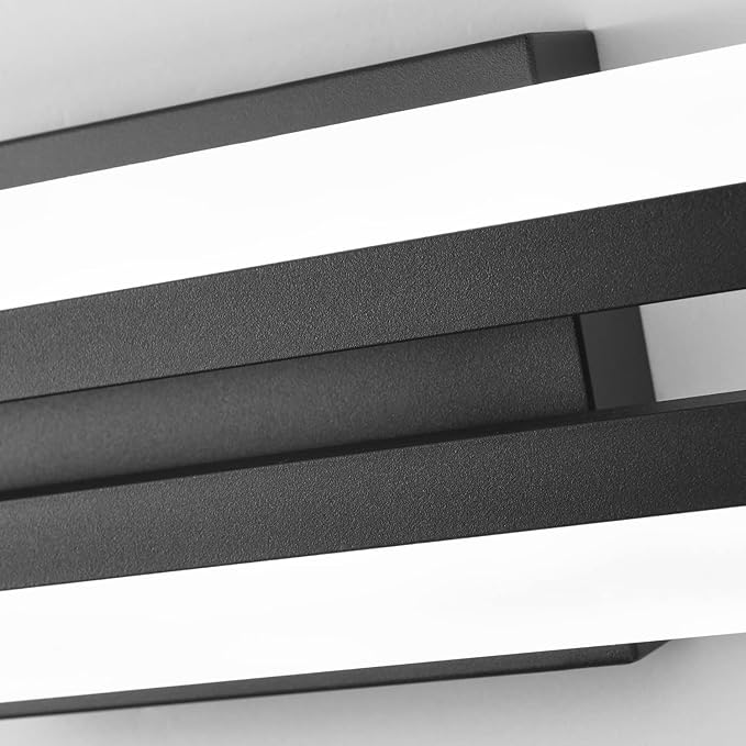 PRESDE 24 Inch LED Vanity Light Bar, Modern Black Bathroom Light Fixtures Over - Image 6