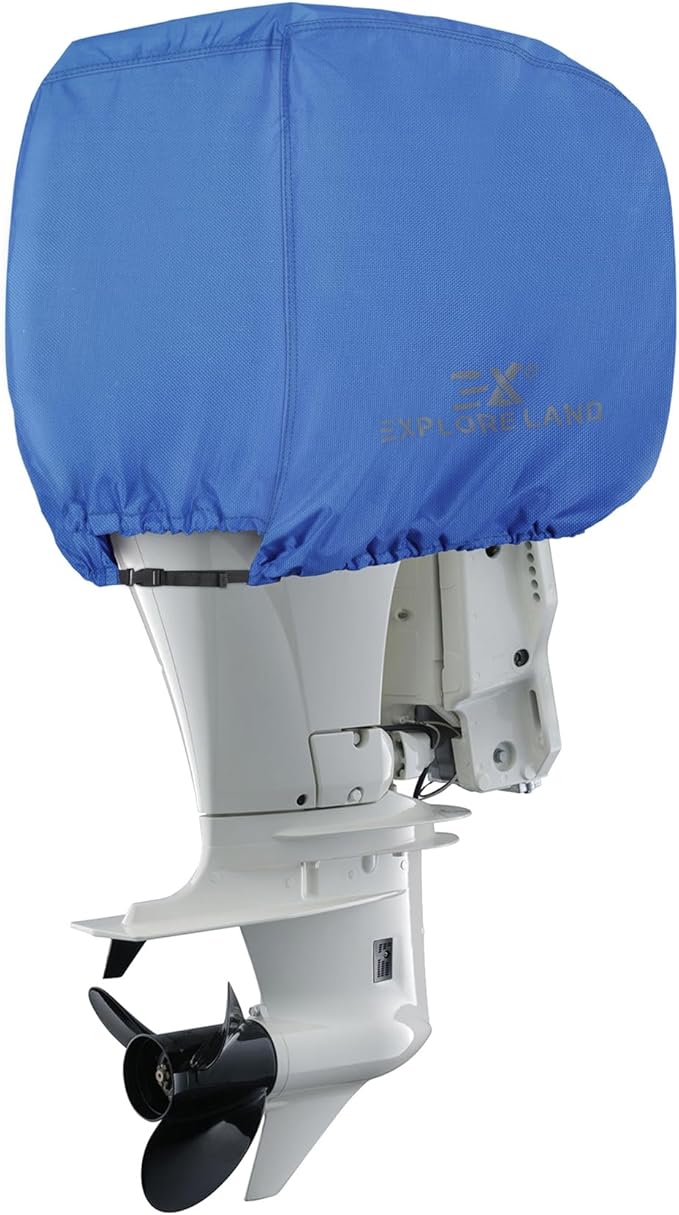 Explore Land Outboard Motor Cover by ExploreLand