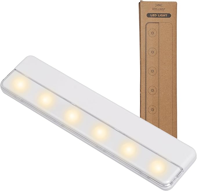 Brilliant Evolution 0.9" Ultra-Thin Wireless Under Cabinet Lights by BrilliantEvolution