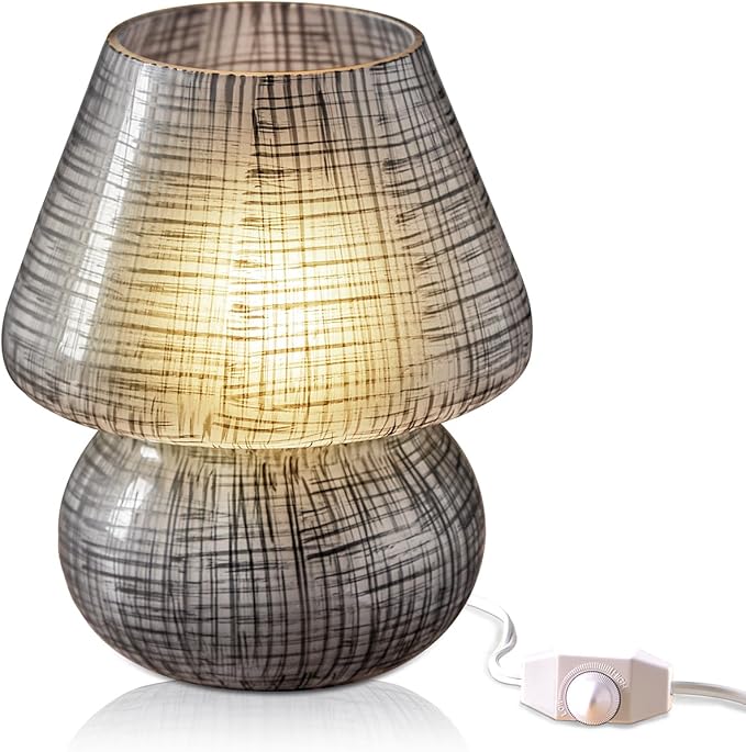 Next Glow Mushroom Lamp – Table Lamp, Modern Dimmable LED Night Light by NextGlow