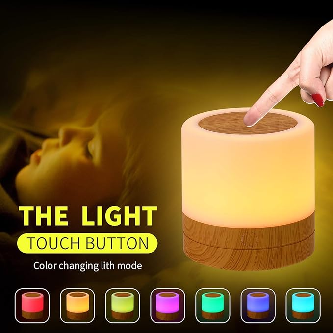 Baby Night Light Nursery Lamp: Touch Dimmable Light - Image 4