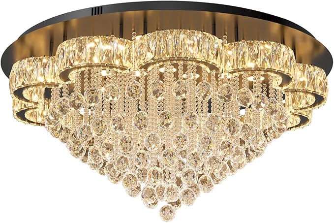 Flashing God 40inches Modern Crystal Chandelier - Image 7