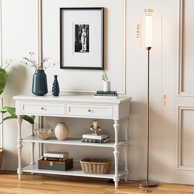 Ambimall LED Floor Lamp with Remote Control, Foot Switch - Image 2