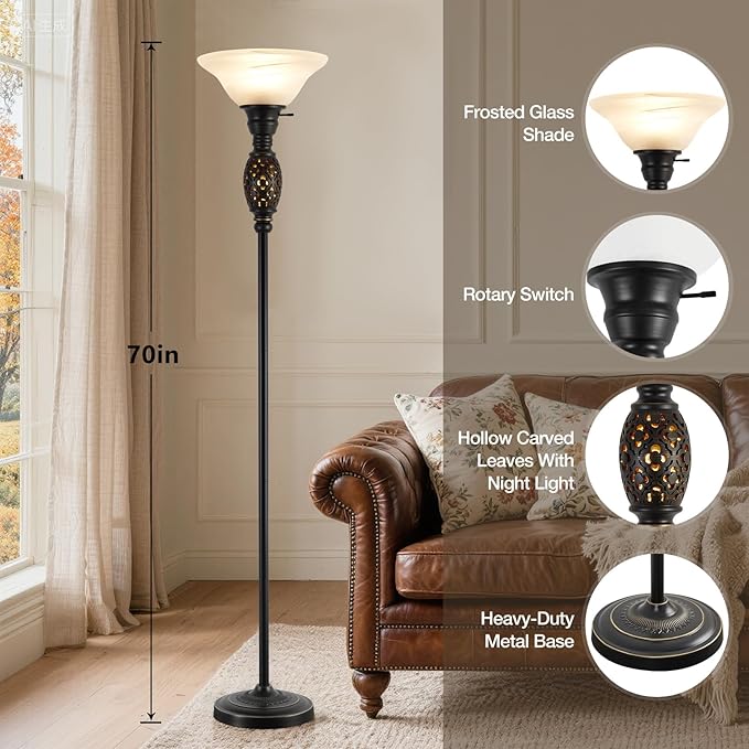 Luvkczc Vintage Floor Lamp - Image 2