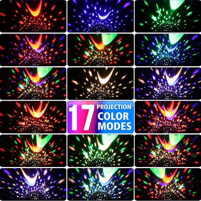 Star Projector Night Lights for Kids, Fun Gifts for 1-4-6-14 Year Old Girl and - Image 8