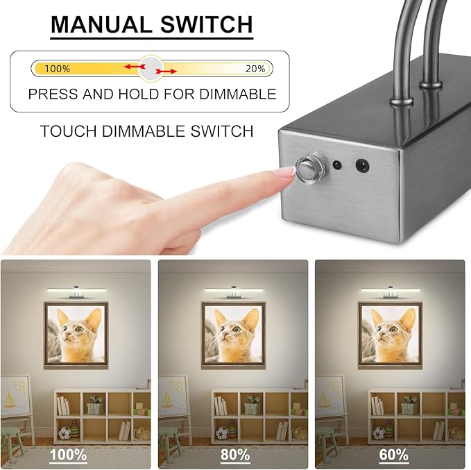 Picture Light, Picture Lights for Wall Cordless, Picture Lights - Image 4