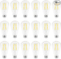 Dimmable LED Edison Bulbs, 4000K Daylight White, 6W Equivalent to 60 watt E26 by GvvooHome