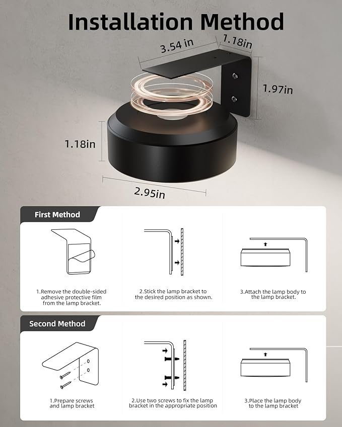 EZVALO Picture Lights for Wall, 2000mAh Rechargeable Battery Magnetic Poster - Image 9