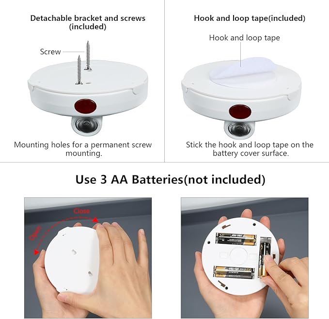 Cordless Spotlight Battery Powered, LED Accent Lighting - Image 7