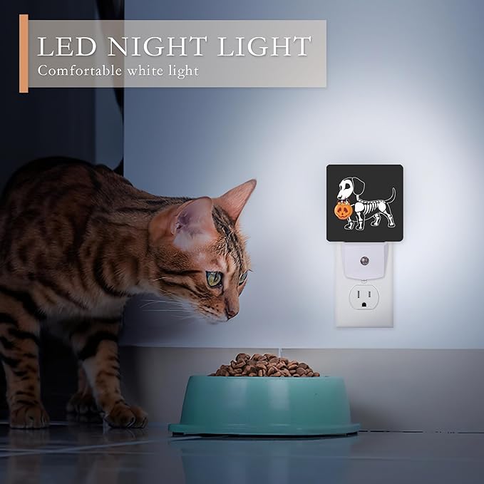 Night Light, Halloween Dachshund Dog Night Lights Plug into Wall - Image 4