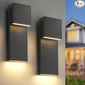 Modern Large Outdoor Wall Lights Integrated LED Outdoor Wall Sconces Lighting by SIONLOM