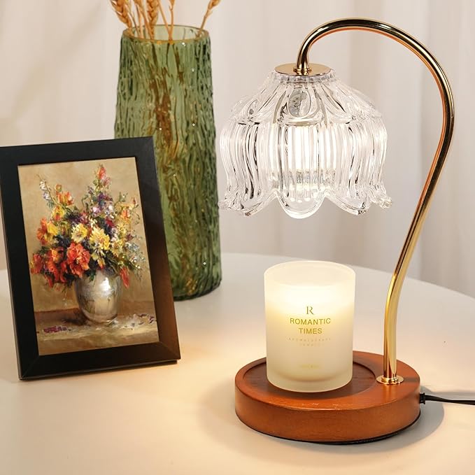 White Clear Candle Warmer Lamp - Image 4