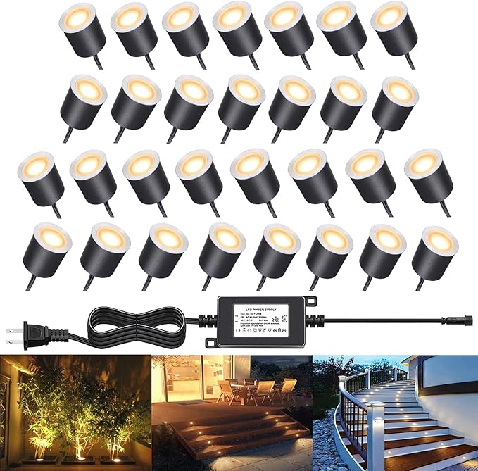 LED Recessed Deck Light Kits by QACALEDOutdoorRecessedDeckLightingKits
