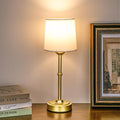 Gold LED Cordless Table Lamp Rechargeable-6000mAh Battery Operated Table Light by YogaretCeilingLight