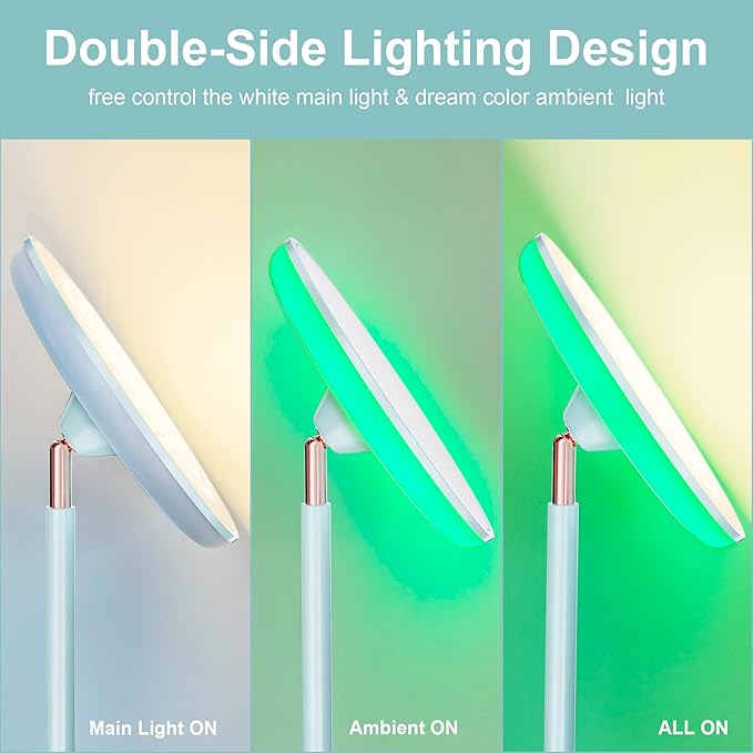 Bright Floor Lamp for Living Room, 42W LED Room Lights - Image 6