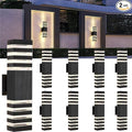 18inch LED Square Up & Down Wall Lights, 24W Outdoor Wall Light 4000K Day White by Yongjishun