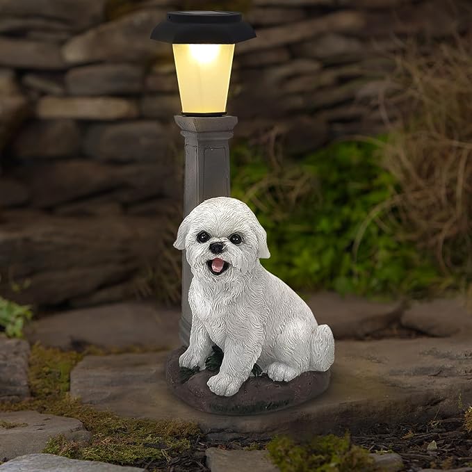 BAYN Solar Dog Garden Statues - Image 7