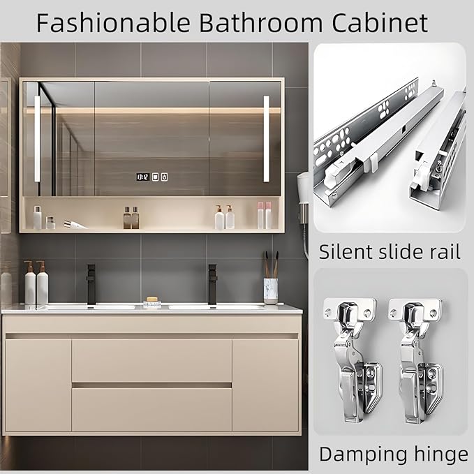 68IN Suspend Bathroom Vanity - Image 7