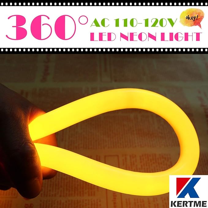 360° Neon Led Type AC 110-120V 360 Degree NEON LED Light Strip, - Image 3