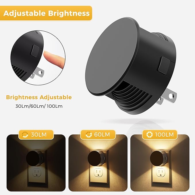 L LOHAS LED Night Lights Plug into Wall, Plug in Night Light - Image 4