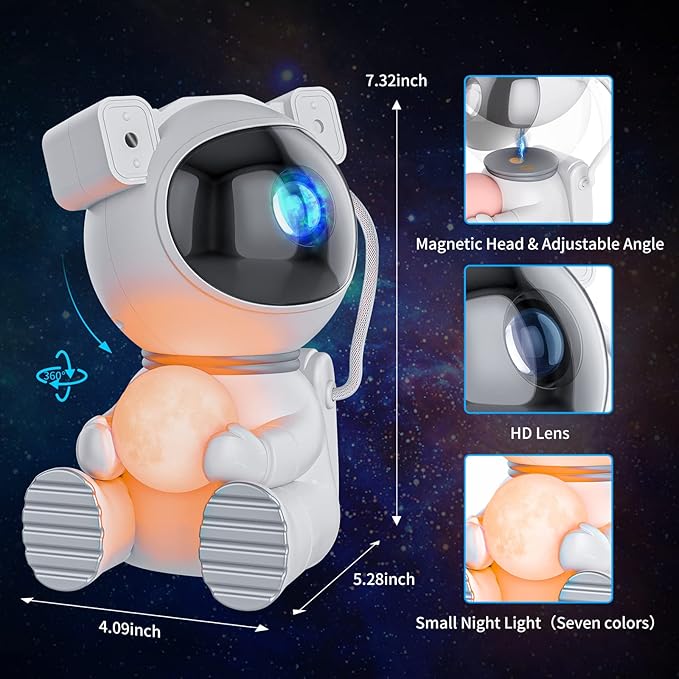 Astronaut Galaxy Projector, Star Projector - Image 5