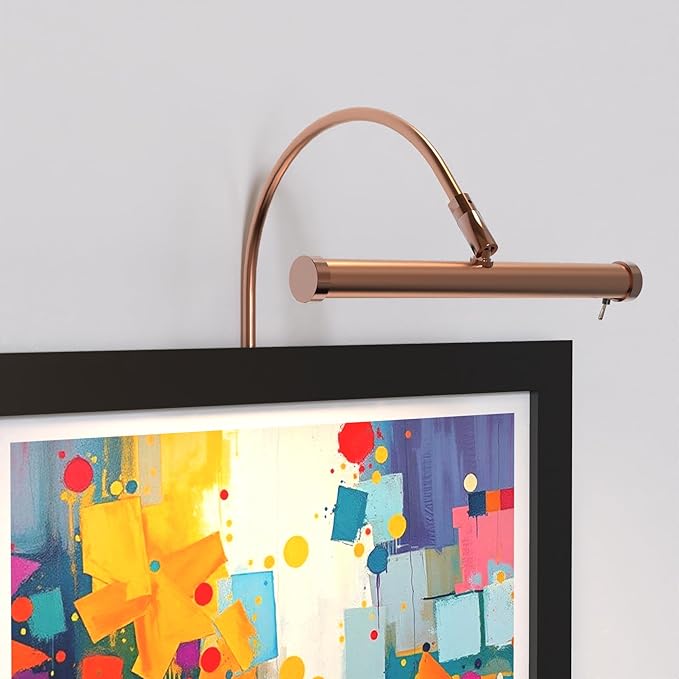 Cocoweb 9 Inch Tru-Slim Copper Picture Light by Cocoweb