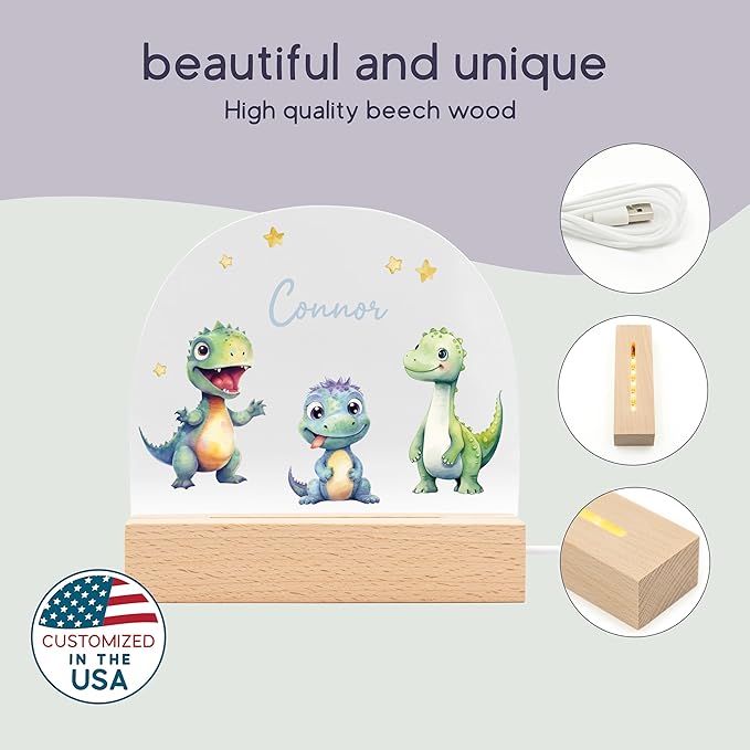 Dinosaur Night Light/Dinosaur Night Light - Image 2