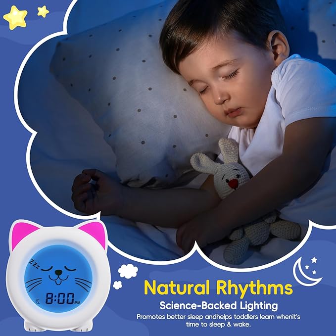 B&H Sleep Trainer Clock for Toddler - Image 2