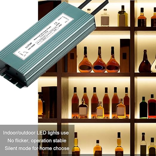 LED Driver 400 Watts 110V/120V AC to 24V DC 16.6A Power Supply Waterproof Low - Image 5