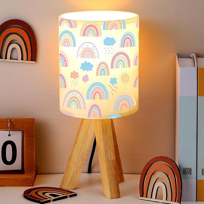VIHOSE Rainbow Kids Tripod Table Lamp - Image 2