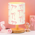 VIHOSE Bow Kids Table Lamp for Bedroom Kids Bedside Lamp by VIHOSE