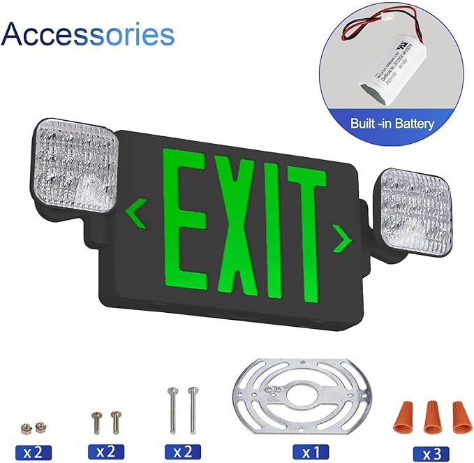 CM MZY Black Housing Exit Sign - Image 2