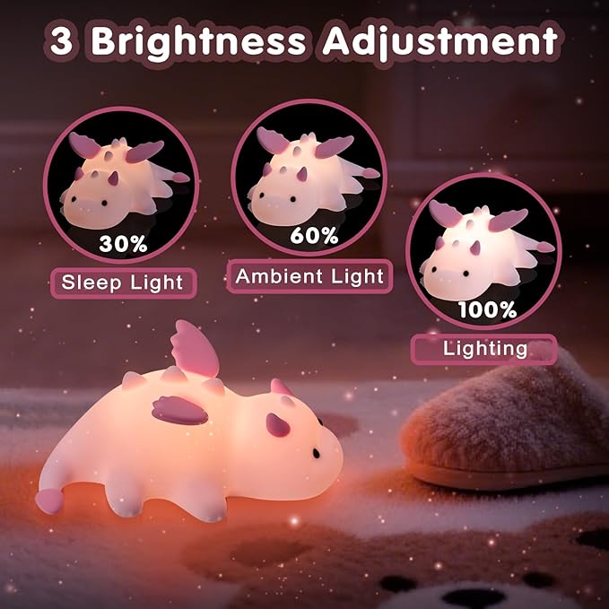 Cute Baby Dragon Kids Night Light - Image 3